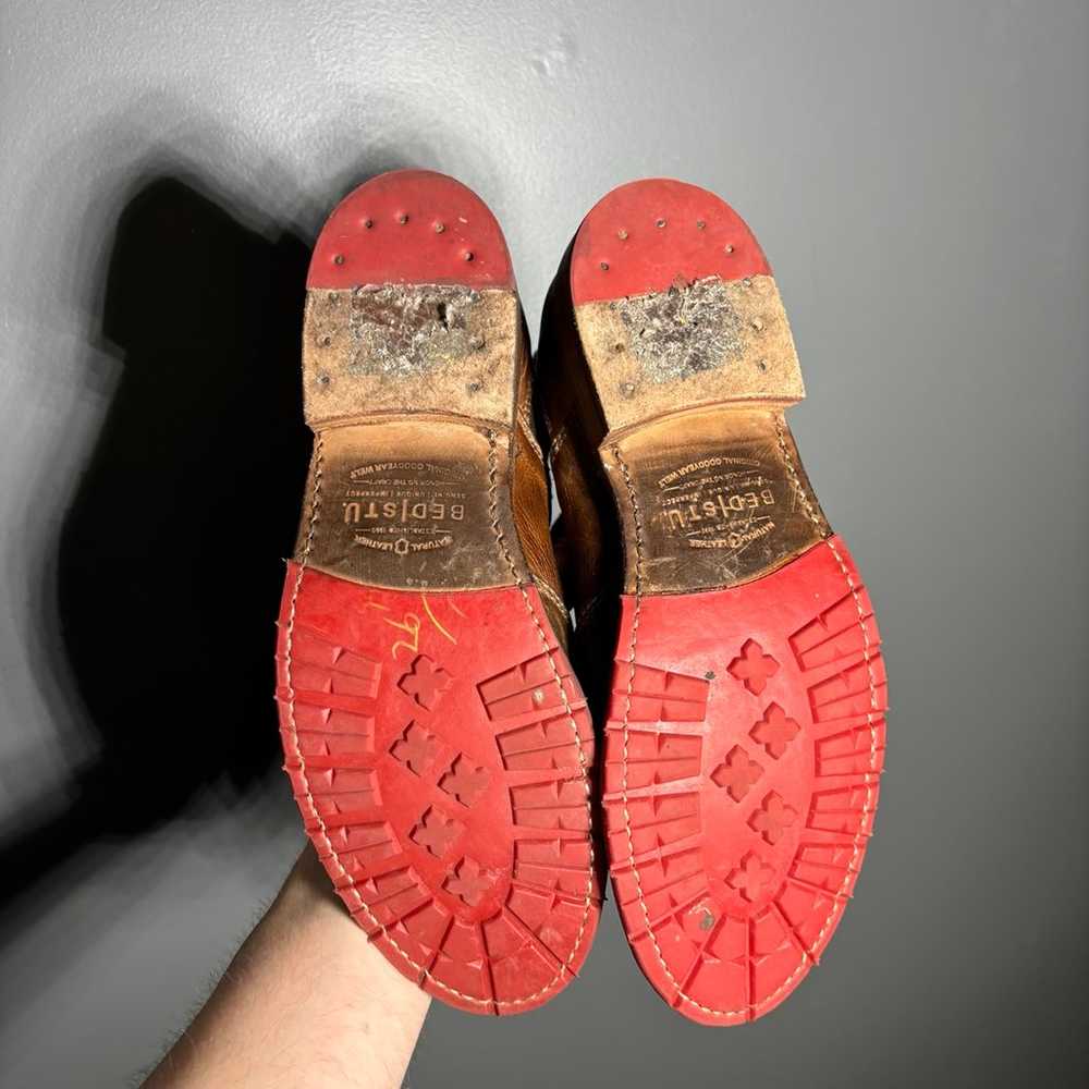 Bed Stu Nandi Leather Chelsea Boots Size 9.5 - image 4