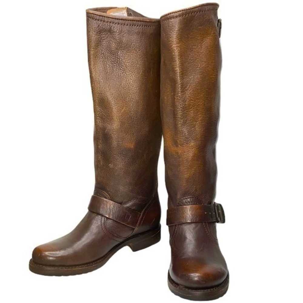 Frye Women’s Size 5.5 Brown Leather Veronica Slou… - image 3