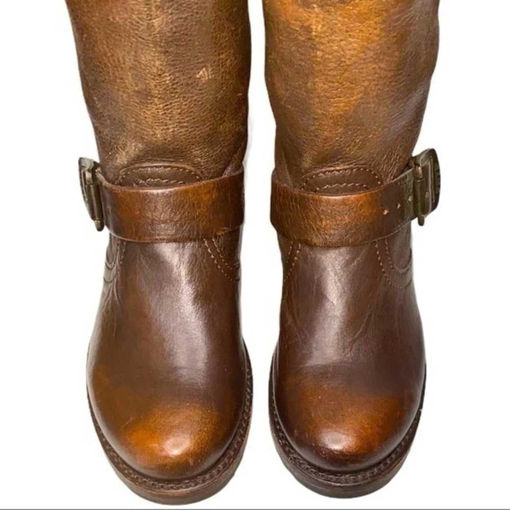 Frye Women’s Size 5.5 Brown Leather Veronica Slou… - image 6