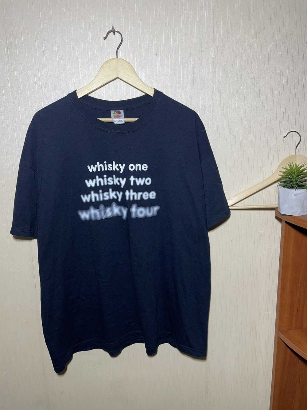 Crazy Shirts × Humor × Vintage Whiskey tour vinta… - image 1