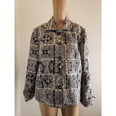 Vintage Napa Valley Women's Button Down Blazer Wh… - image 1