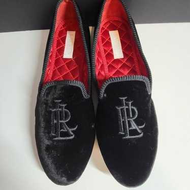 Ralph Lauren  LAUREN Black Flat Shoes