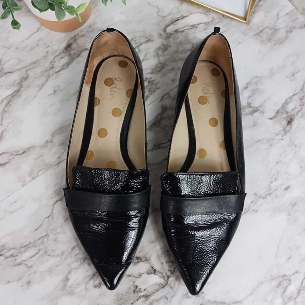 BODEN OCTAVIA loafers patent leather pointed-toe … - image 3