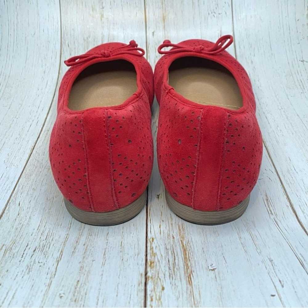Earth Allegro Bright Red Ballet Flats - Size 8.5 - image 4
