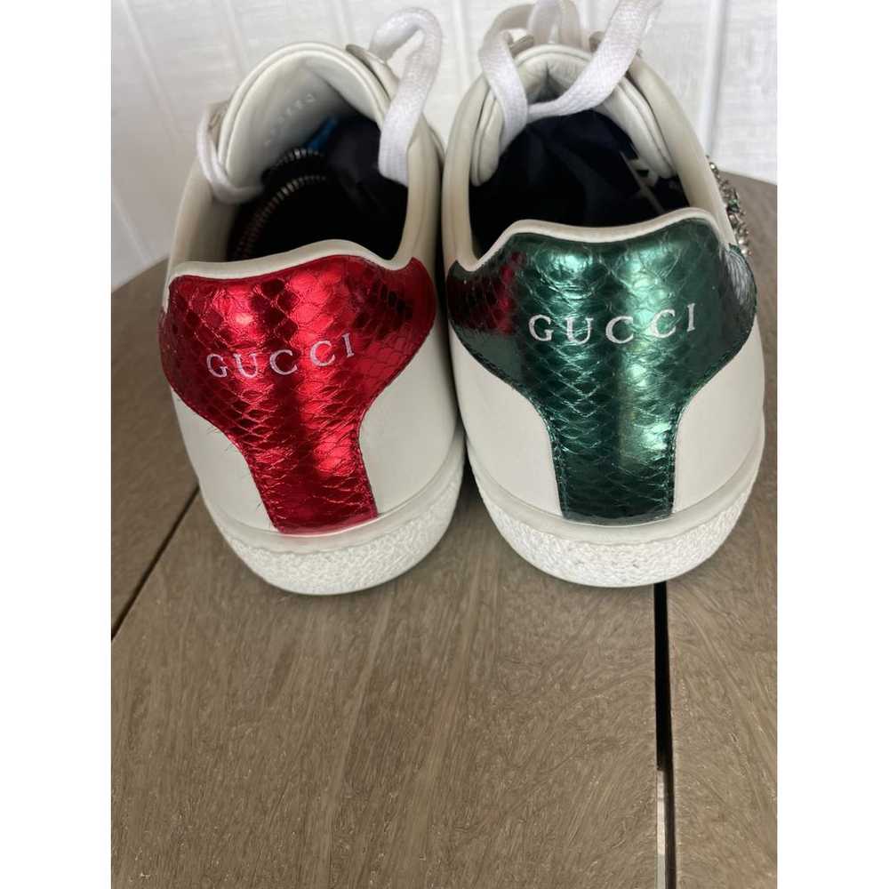 Gucci Leather trainers - image 5