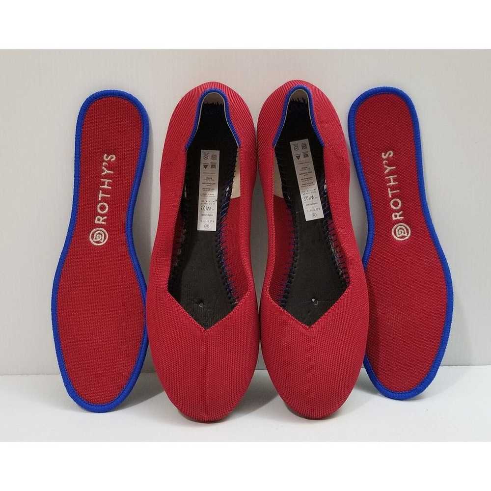 ROTHYS Scooter Red The Flats Comfort Ballet Shoes… - image 10