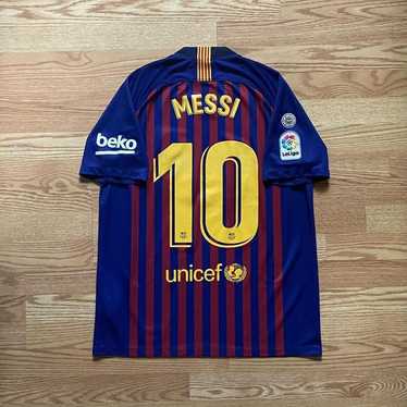 Nike FC Barcelona Messi 2018 19 home La Liga jers… - image 1