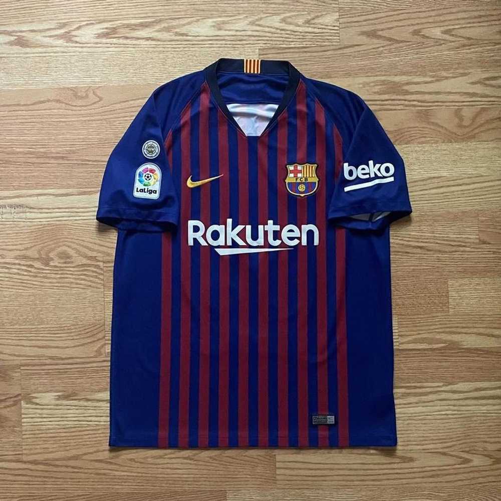 Nike FC Barcelona Messi 2018 19 home La Liga jers… - image 2