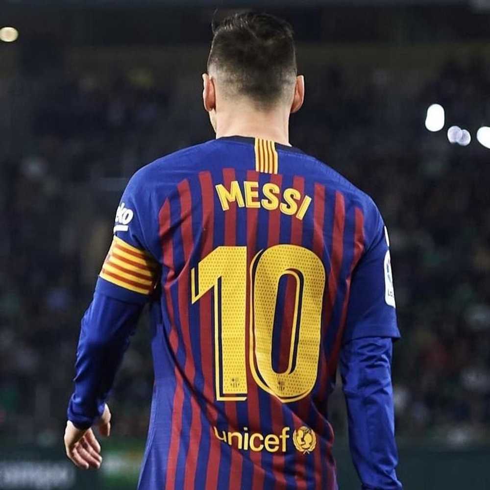 Nike FC Barcelona Messi 2018 19 home La Liga jers… - image 8