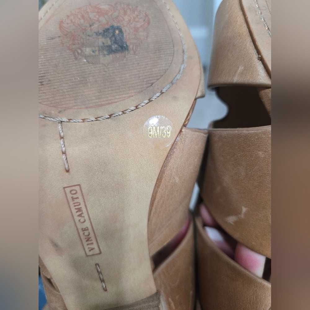 Vince Camuto Ekerd Cutout Leather Sandal Women's … - image 5