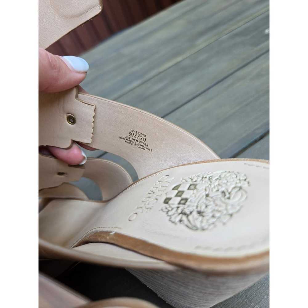 Vince Camuto Ekerd Cutout Leather Sandal Women's … - image 8