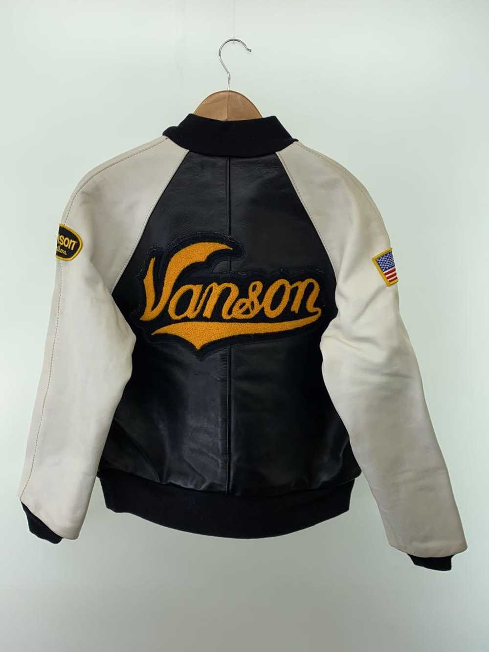 Men's Vanson Leather Jacket Blouson/42/Leather/Blk - image 2