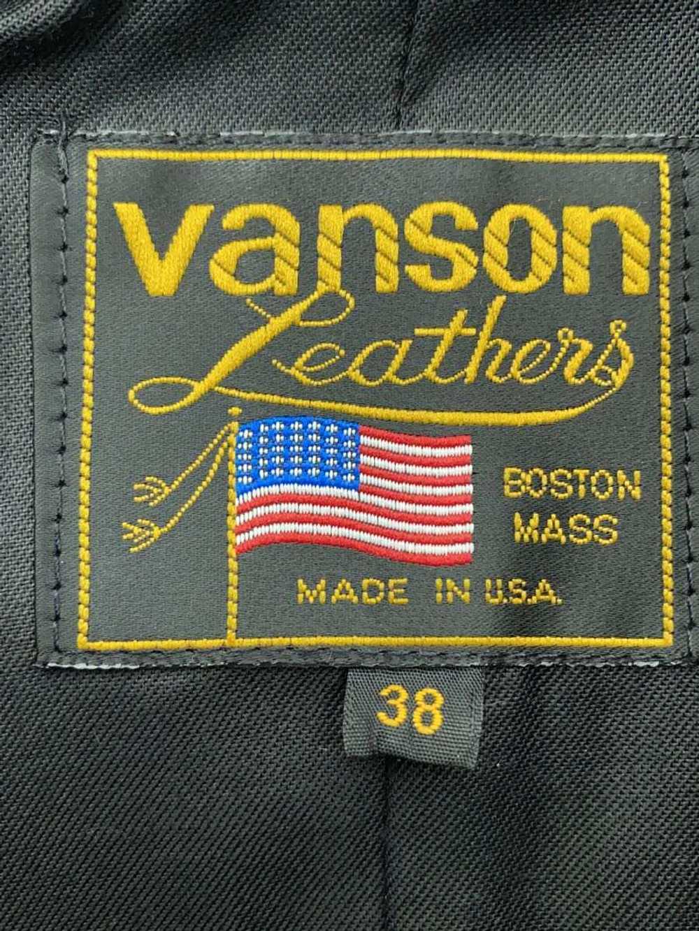 Men's Vanson Djcb2 Leather Jacket Blouson/38/Leat… - image 3