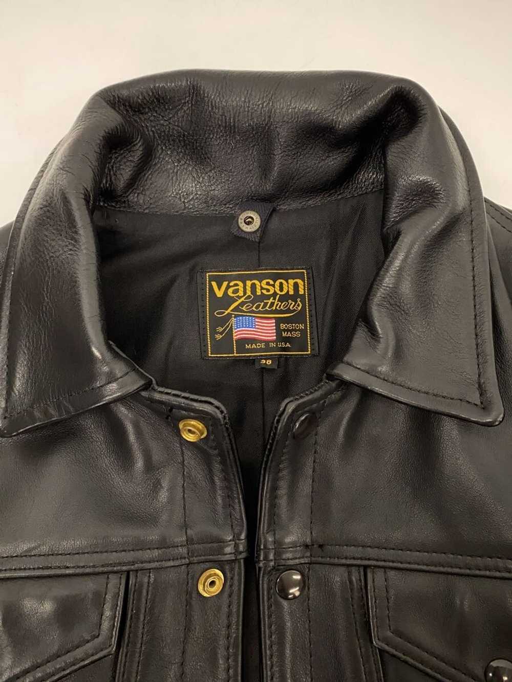 Men's Vanson Djcb2 Leather Jacket Blouson/38/Leat… - image 5