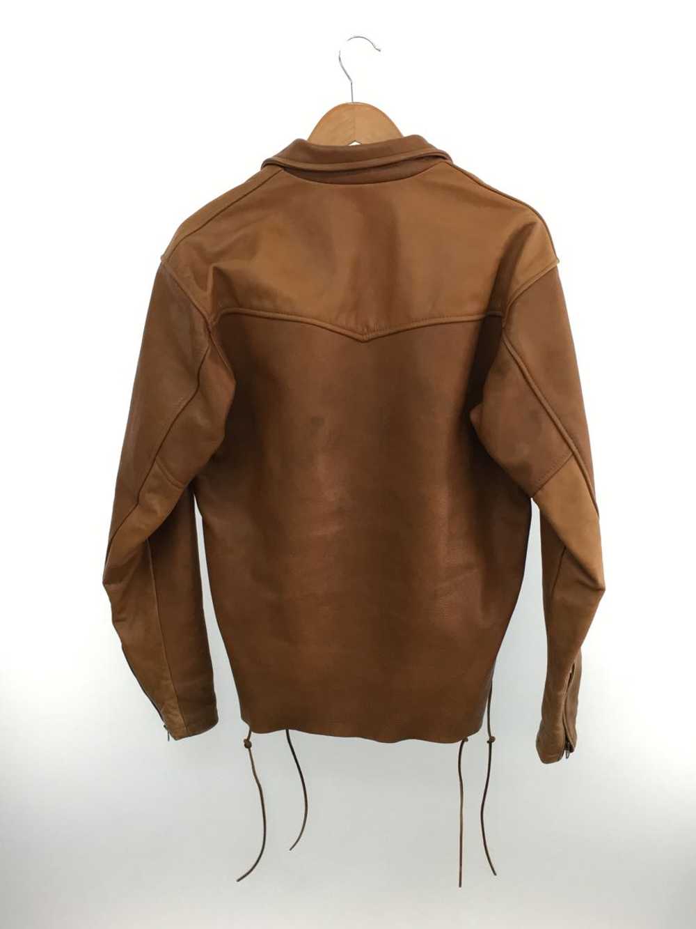 Men's Vanson Leather Jacket Blouson/M/Leather/Cml… - image 2
