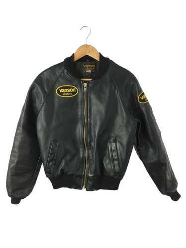 Men's Vanson 9Tjv/Leather Jacket Blouson/34/Blk