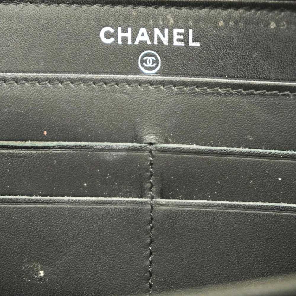 Chanel CHANEL Long Wallet Matelasse Brilliant Pat… - image 10