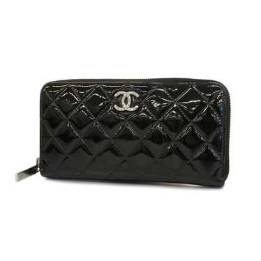 Chanel CHANEL Long Wallet Matelasse Brilliant Pat… - image 1