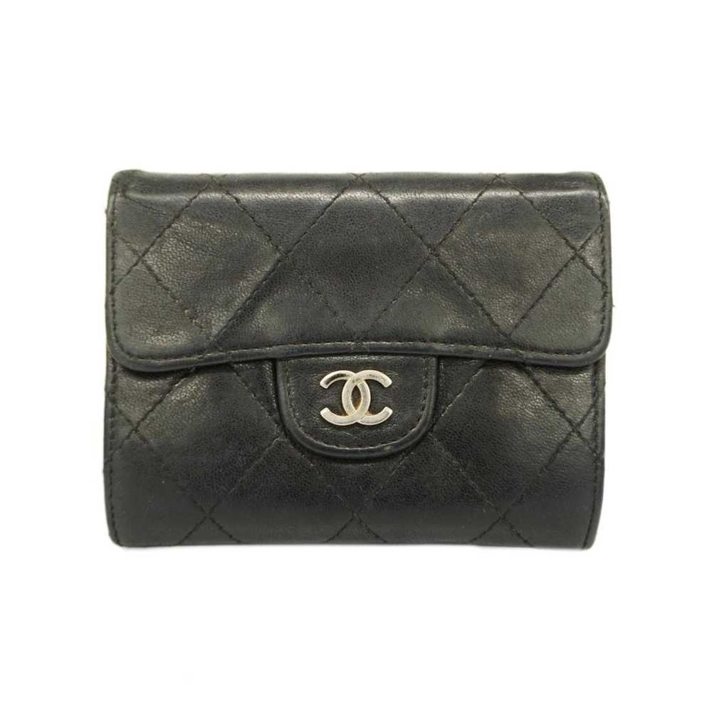 Chanel CHANEL Business Card Holder Matelasse Lamb… - image 1