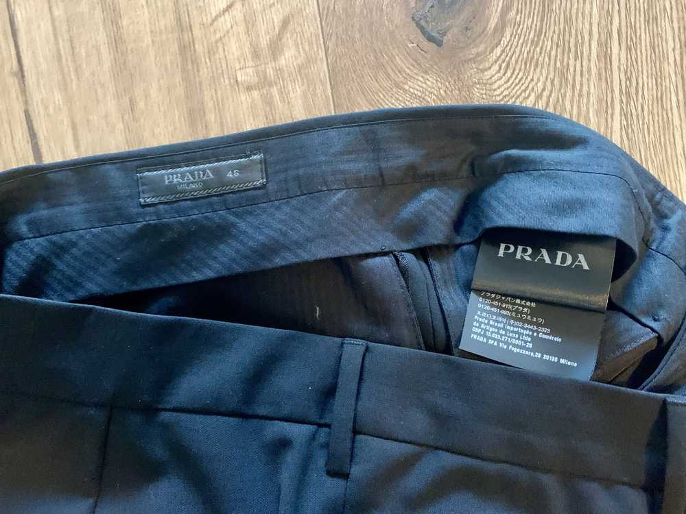 Prada Prada Zip Pocket Slim Trouser - image 3