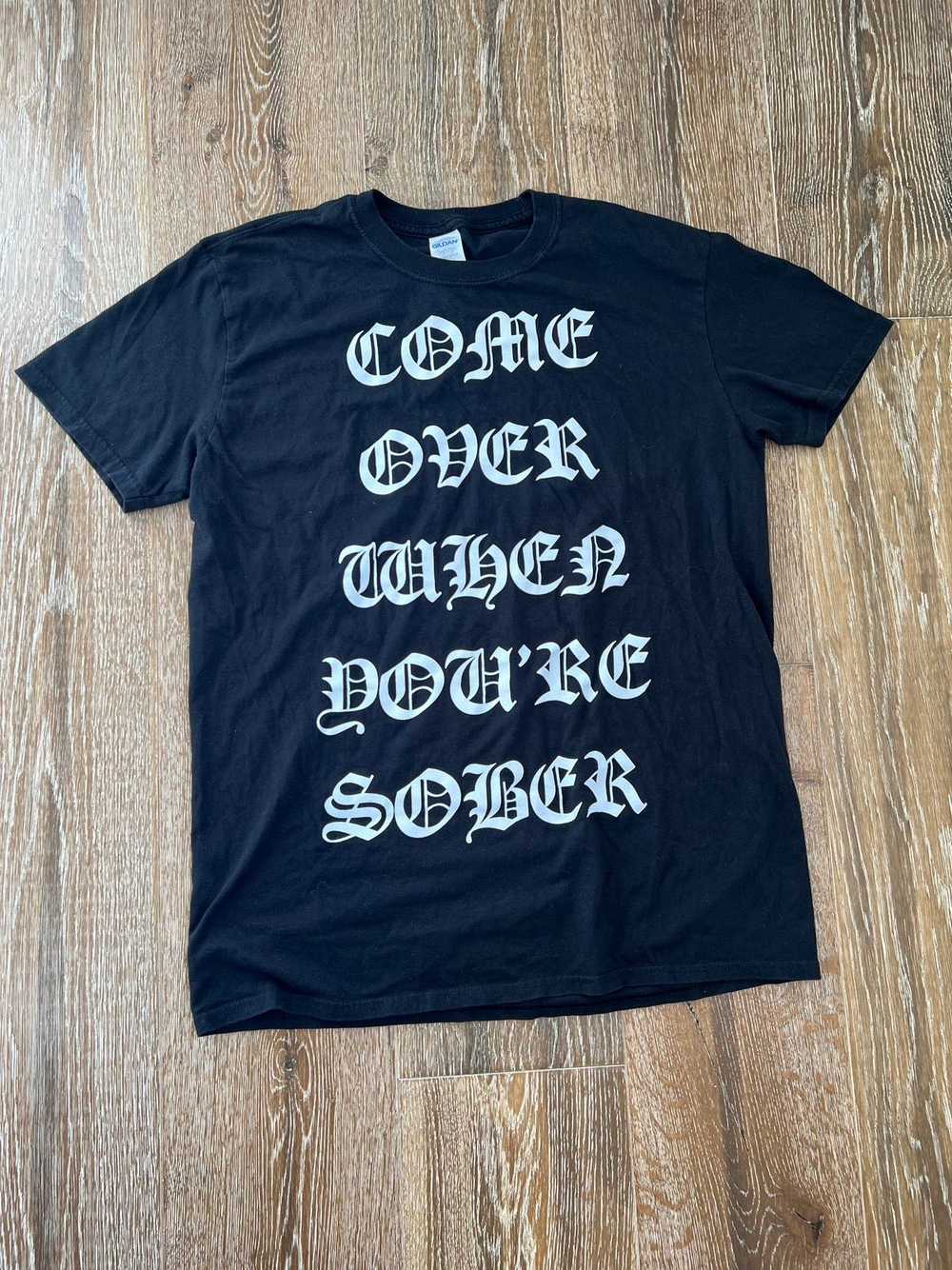 LIL PEEP Lil peep come over when you’re sober tee - image 1