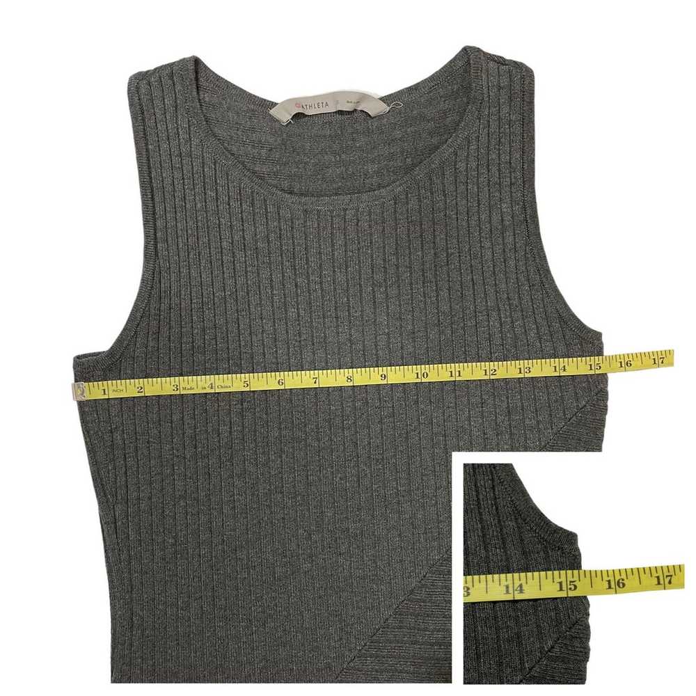 Athleta Andanda Sleeveless Sweater Dress - Gray -… - image 5