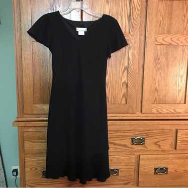 Dress Barn Short Sleeve Black Dress