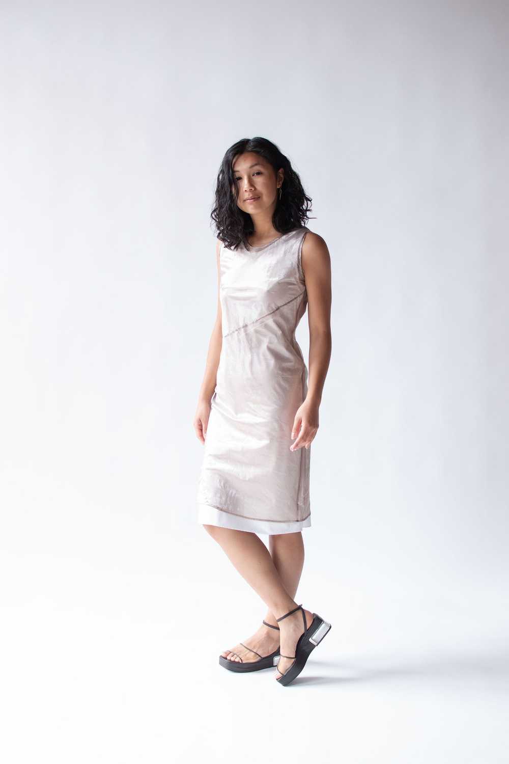 Shimmer Dress | Helmut Lang - image 1