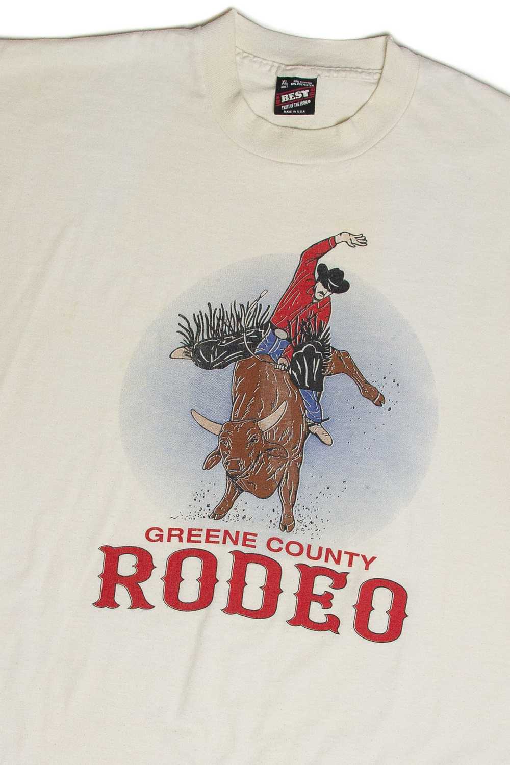 Vintage Greene County Rodeo T-Shirt - image 2