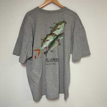 Vintage Vintage Fish Shirt 2000s Fishing T-Shirt … - image 1