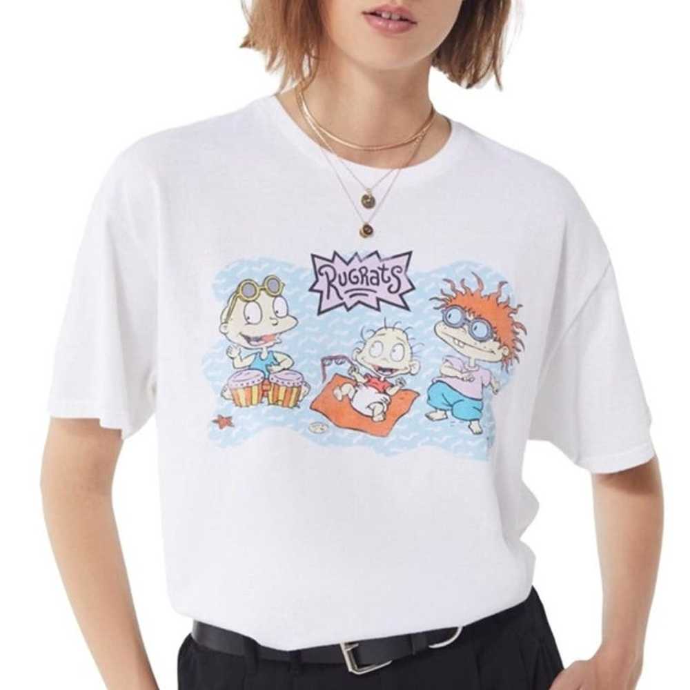 Urban Outfitters Junk Food Tees Rugrats Cartoon R… - image 1