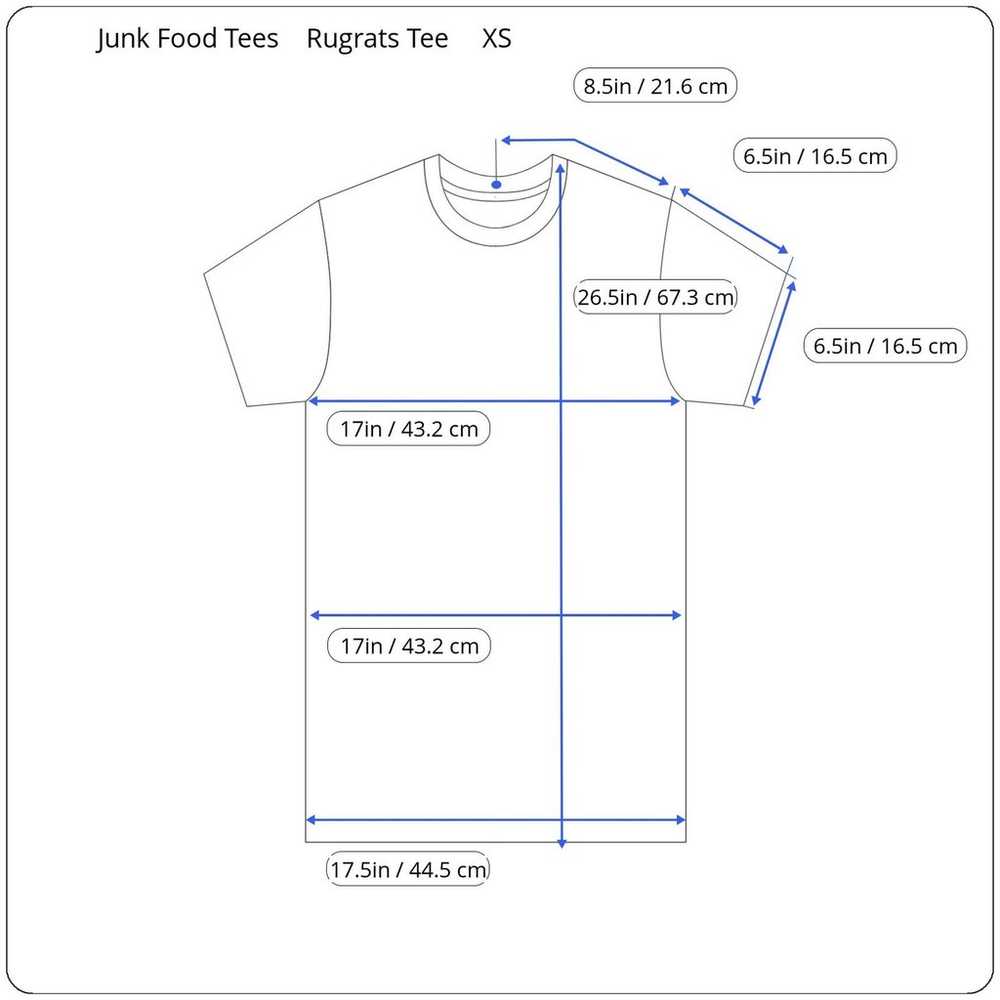 Urban Outfitters Junk Food Tees Rugrats Cartoon R… - image 6