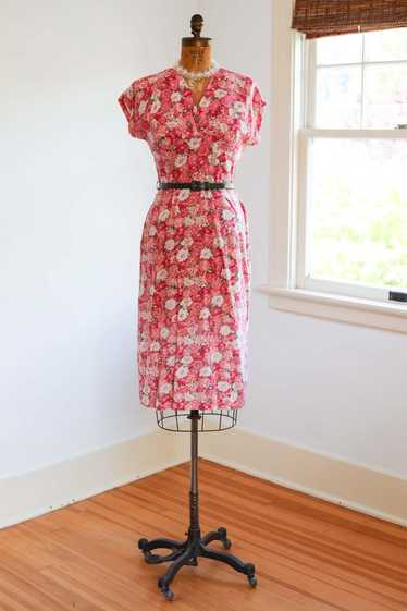 Vintage 1940s to 1950s Dress - STUNNING Gently As… - image 1