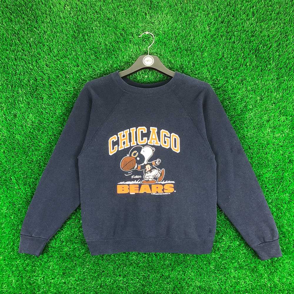 Vintage - Vintage 80's Snoopy The Chicago Bears A… - image 1