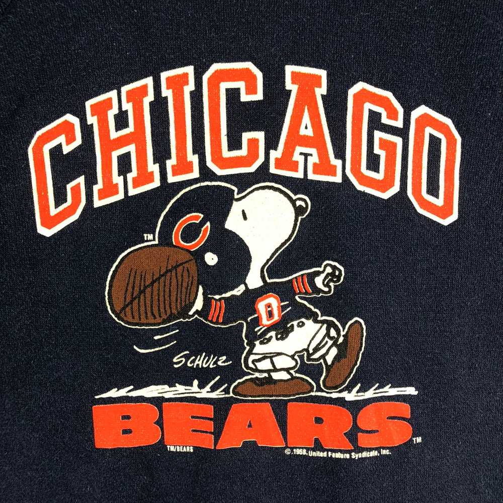 Vintage - Vintage 80's Snoopy The Chicago Bears A… - image 8