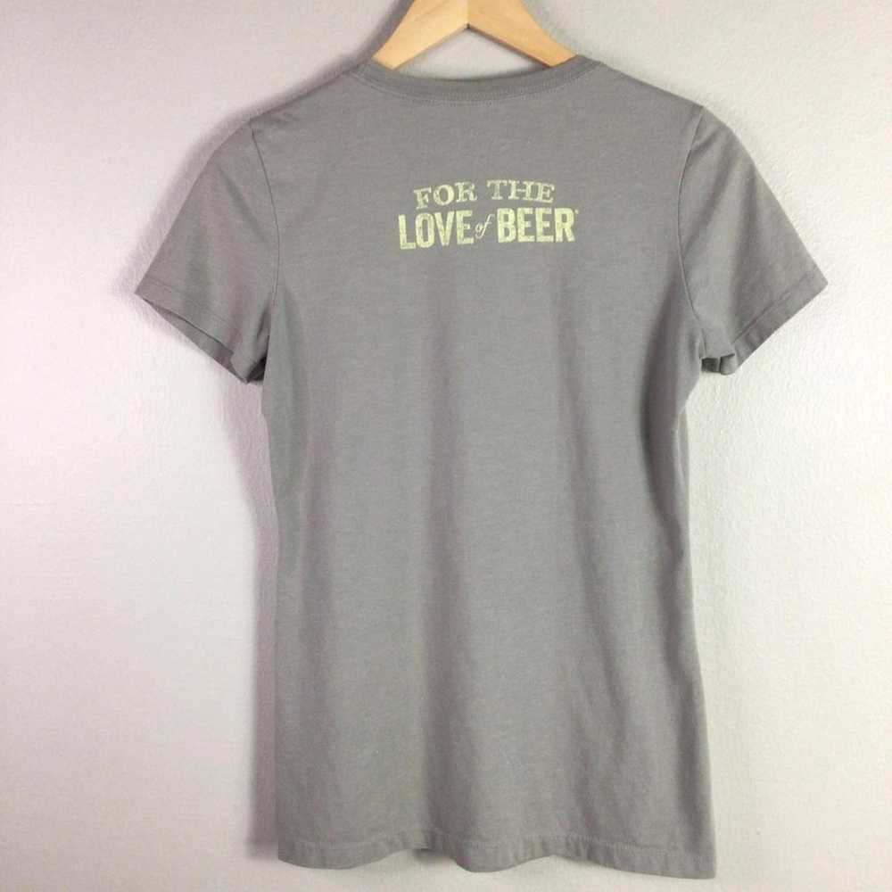 Samuel Sam Adams Boston Brewery T Shirt Gray Medi… - image 2