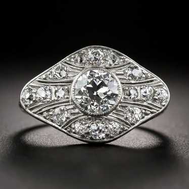 Art Deco 1.05 Carat Diamond Engagement Ring, Size 