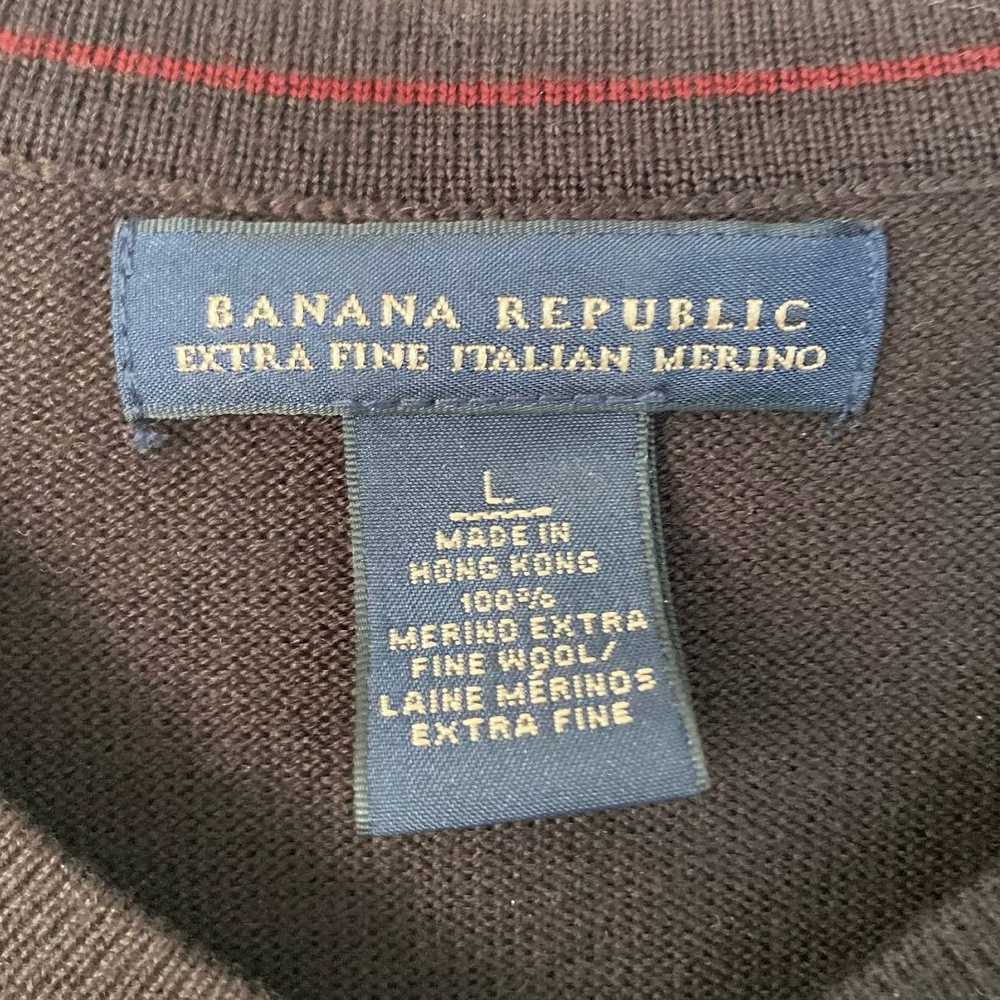 Banana Republic Banana Republic Brown Merino Wool… - image 2