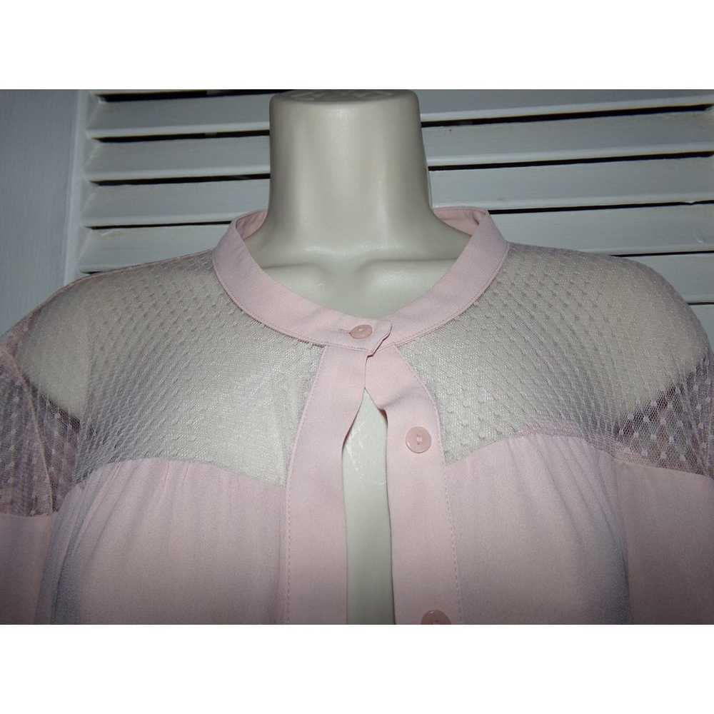 Vintage Worthington semi sheer blouse Petite XL P… - image 2