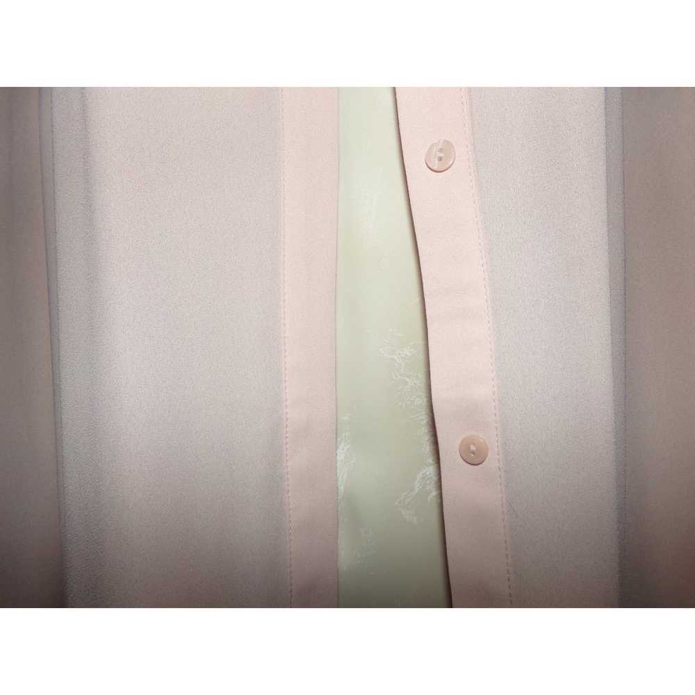 Vintage Worthington semi sheer blouse Petite XL P… - image 3