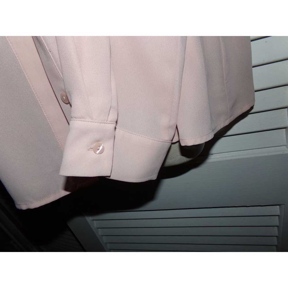 Vintage Worthington semi sheer blouse Petite XL P… - image 4