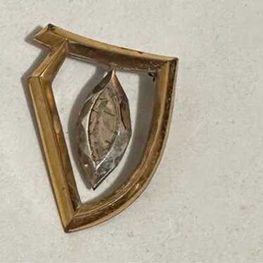 Signed Designer Brooch - image 1