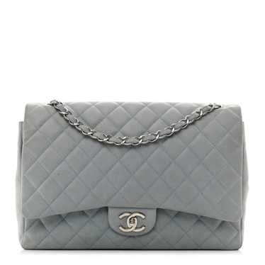 CHANEL Iridescent Caviar Quilted Maxi Double Flap… - image 1