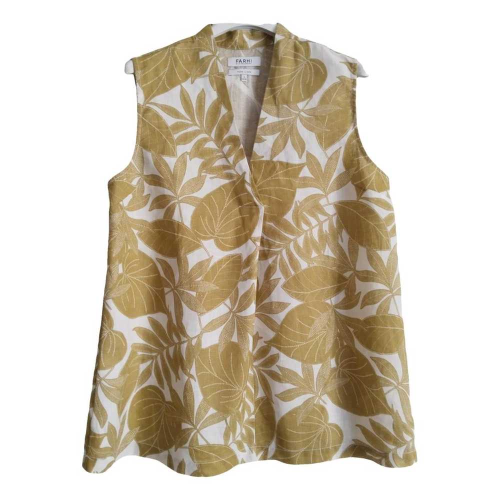 Farhi by Nicole Farhi Linen blouse - image 1