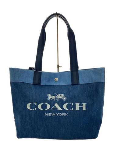Coach Tote Bag Denim Indigo C2122-91131 Bag - image 1