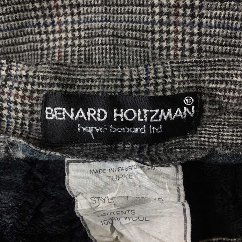 Vintage - Vtg 90’ BENARD HOLTZMAN HARVE Gray Casu… - image 5