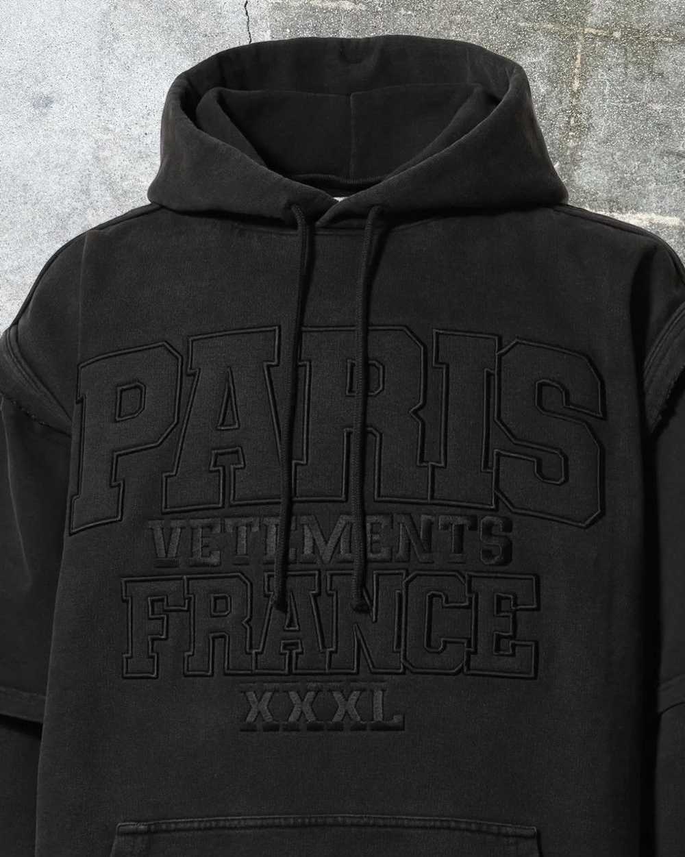 Vetements Vetements XXXL Paris Logo Hoodie - image 4