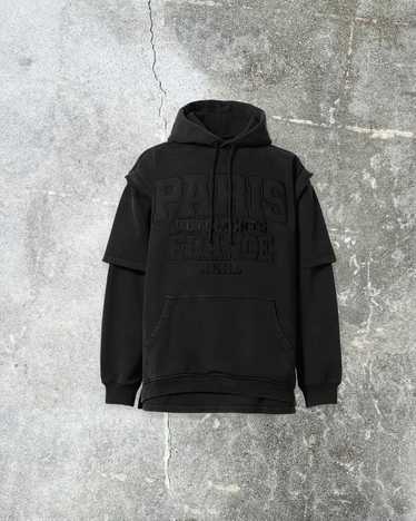 Vetements Vetements XXXL Paris Logo Hoodie