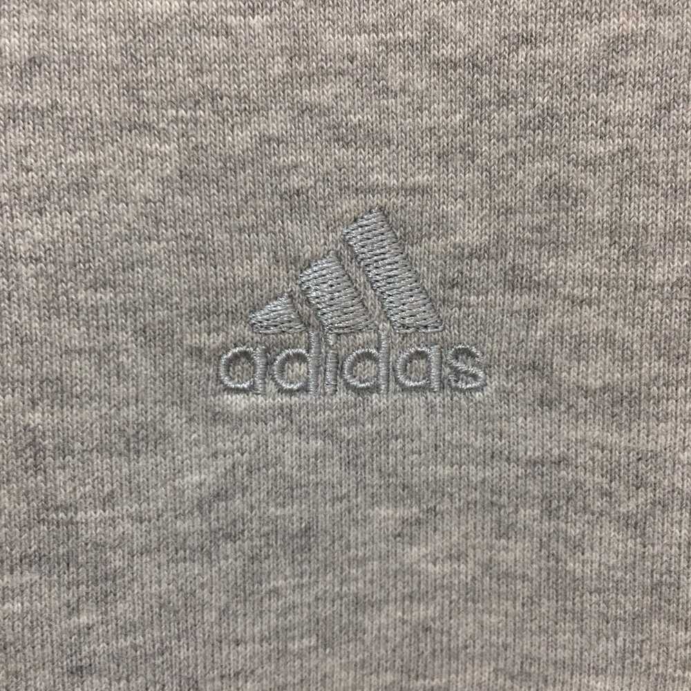 Vintage ADIDAS CLIMA 365 Gray Crewneck 3 Stripes … - image 3