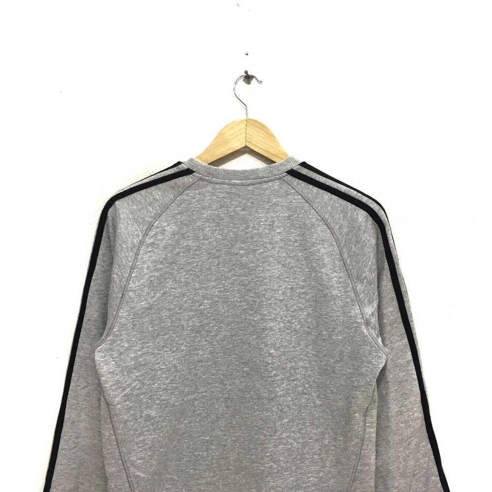 Vintage ADIDAS CLIMA 365 Gray Crewneck 3 Stripes … - image 6